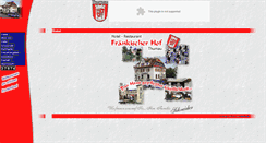 Desktop Screenshot of fraenkischerhof-thurnau.de
